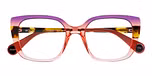 GRADIENT PLUM TO ORANGE