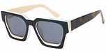 Black Cream with Grey Lens