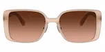 Milky Ivory / Brown Peach Gradient