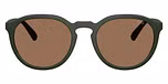 Matte Dark Green / Dark Brown