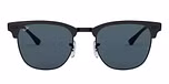 SHINY BLACK TOP MATTE / black / blue
