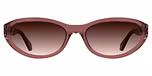 TRANSPARENT RED / Graduated Lens