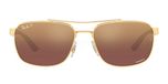 ARISTA / gold / purple mirror gold grad polarized