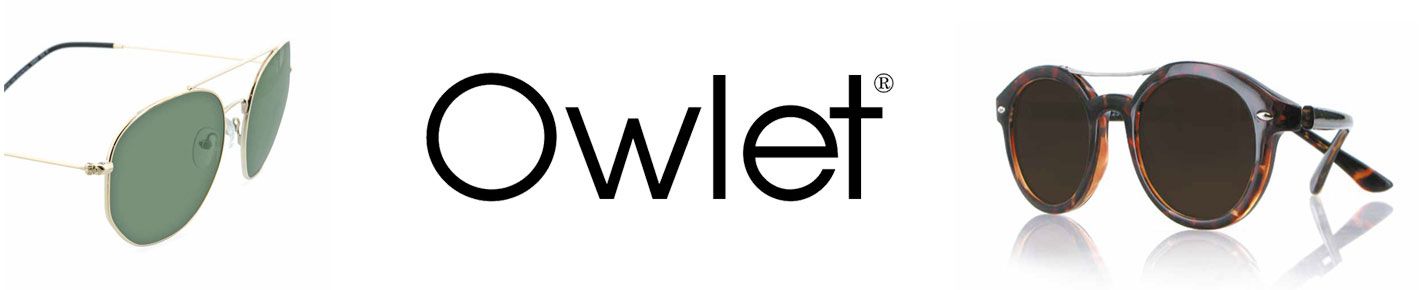 Owlet TEENS designer sunglassess desktop banner