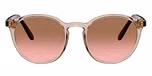 Transparent Caramel / Brown / Pink Gradient Brown