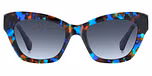 BLUE HAVANA / DARK GREY SHADED