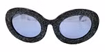 Grey with Glitter / Mirror effect grey color UV400 protection lenses