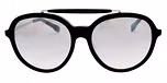 Black / Silver / Mirror gradient grey UV400 protection lenses