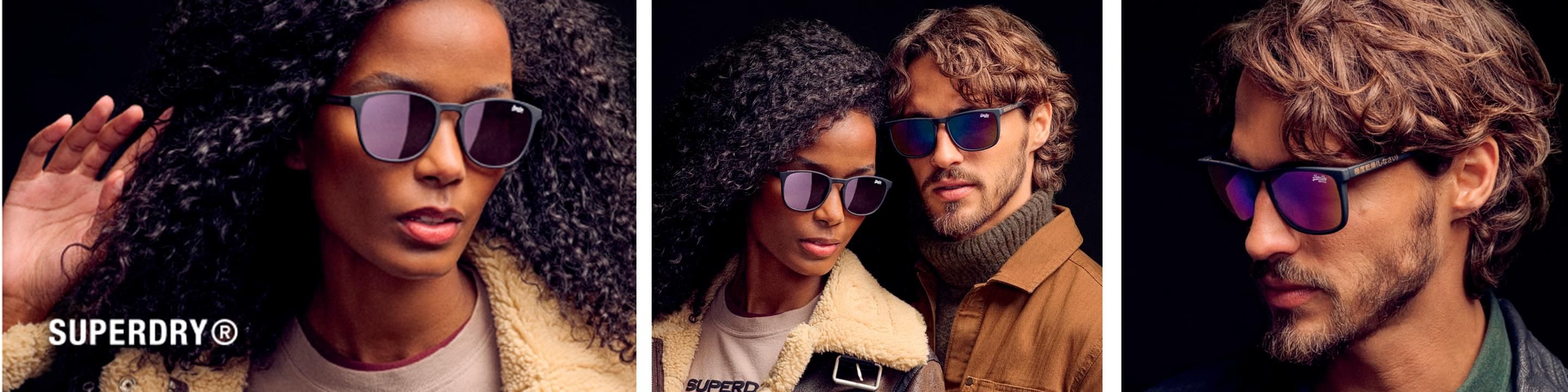 Superdry designer sunglassess desktop banner