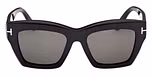 SHINY BLACK / SHINY BLACK / SMOKE POLARIZED / BIO ACETATE