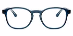 Blue On Transparent Blue