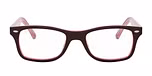 TOP BROWN ON OPAL PINK / brown