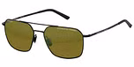 BLACK/GREEN / DEG.MIRROR SILVER/POLARIZED+ANTI-REFLECTIVE