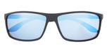 Matte black / Ice blue mirror / Polarized(Cat 3)