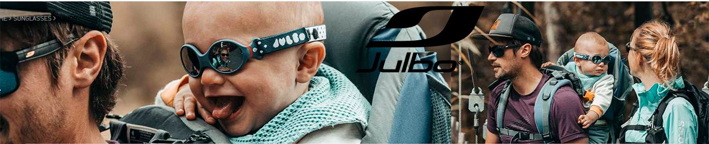 Julbo Kids designer sunglassess desktop banner