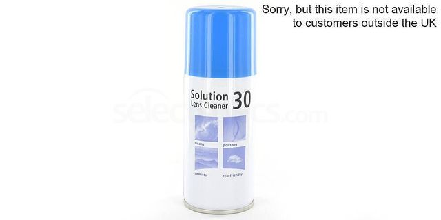 Liquids & Solutions - Solution 30 Lens Cleaner - 150ml