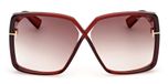 SHINY DARK RED / SHINY DARK RED / BROWN MIRROR