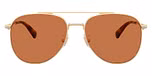 Satin Light Gold / Amber Solid
