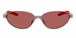 Gunmetal Matte / Red