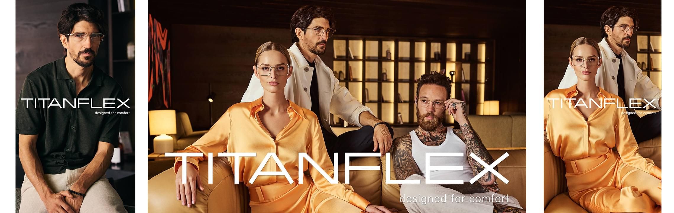 TITANFLEX designer sunglassess desktop banner