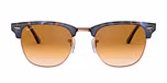 SPOTTED BROWN / BLUE / havana / clear gradient brown