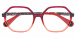 GRADIENT PLUM RED