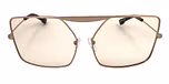 Matt gold / Light yellow color UV400 protection lenses