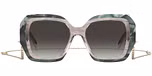 GREEN STRIPED BEIGE (GREY GREEN / DOUBLE GRADIENT)