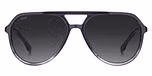 BLUE HORN (DARK GREY SHADED / GRADIENT) / ECO ACETATE