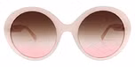 Transparent White / Brown & White & Pink