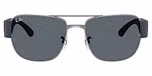 Gunmetal / Blue