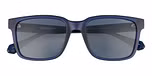 Matte cobalt blue crystal • Solid blue polarised (Cat 3)