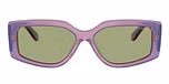 Transparent Pearl Purple / Violet / Green