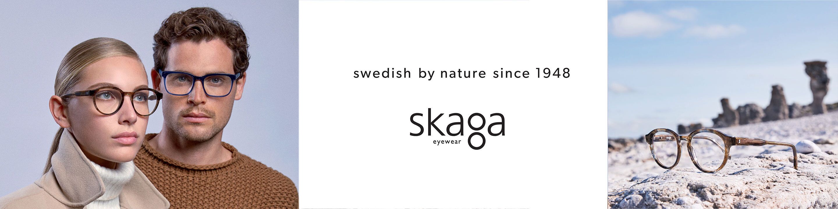 Skaga designer sunglassess desktop banner
