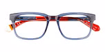 Bluel / red crystal