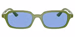 Cloudy Jungle Green / Blue