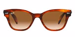 STRIPED HAVANA / havana / clear gradient brown