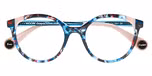 BLUE PINK TRANSPARENT TORTOISE