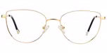 Cream / Gold with Brown Clip-on