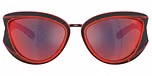 Black barrelling red / Mirror red