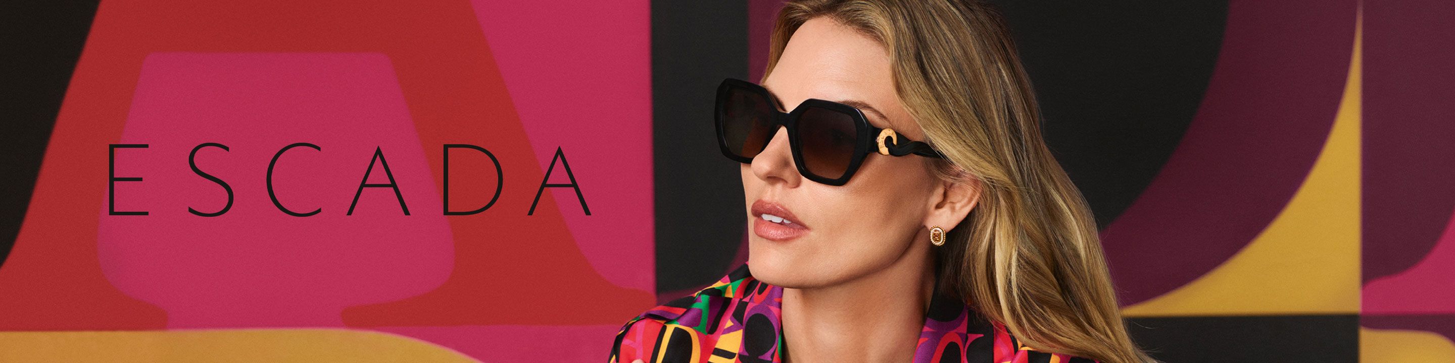 Escada designer sunglassess desktop banner