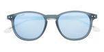Matte blue crystal / Clear / Ice blue mirror / Polarized  (Cat 3)