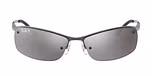 GUNMETAL / gunmetal / grey mirror gradient silver polarized