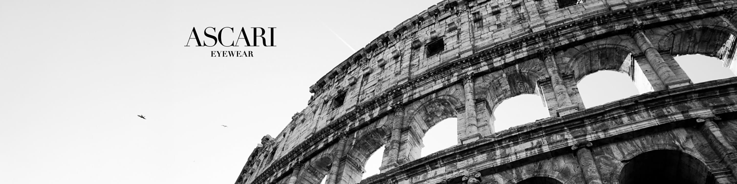 Occhiali da sole firmati Ascari desktop banner