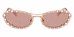 Rose Gold / Gold / Light Purple Brown