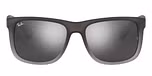 RUBBER GREY / grey / grey mirror silver gradient