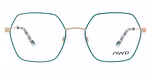 petrol blue-gold