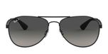 BLACK / black / light grey gradient dark grey polarized
