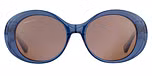 Shiny Transparent Fed Blue / Mineral Polarized Drivers Gradient Cat 2 to 3 / Bio-Acetate
