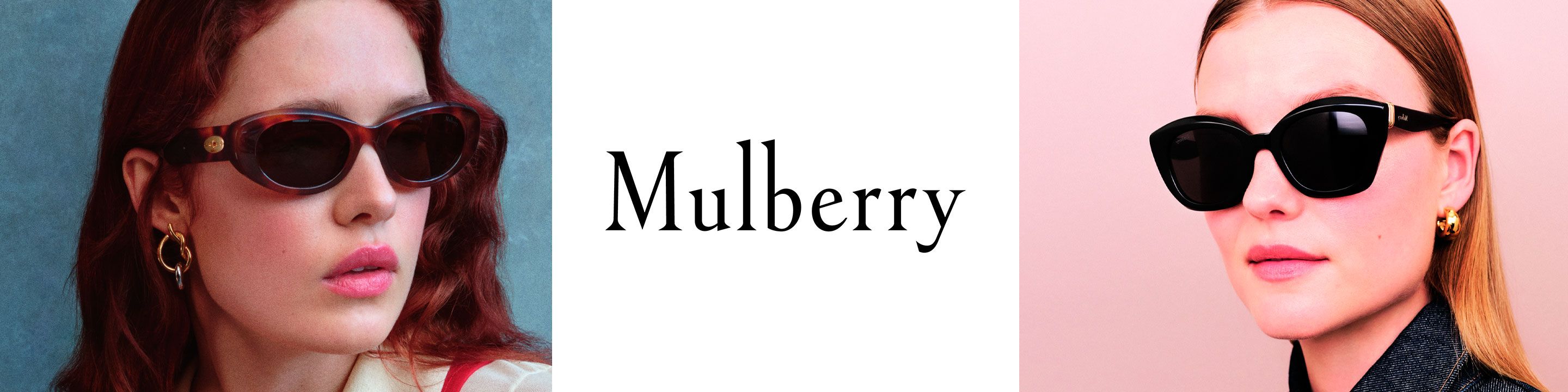 Mulberry designer sunglassess desktop banner